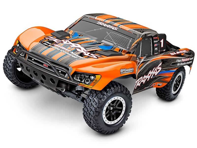 Traxxas Slash BL-2S 1:10 RTR Brushless SCT Short Course Truck - Orange TRX58134-4-ORNG