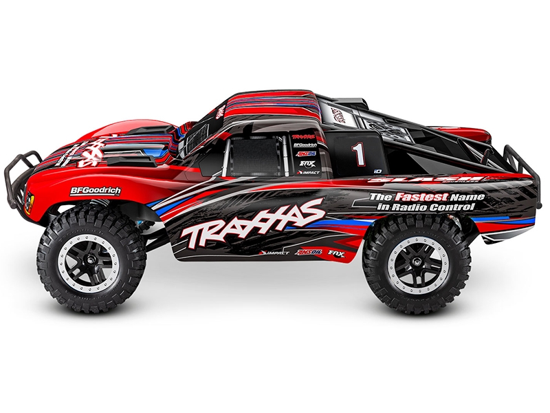 Traxxas Slash BL-2S 1:10 RTR Brushless SCT Short Course Truck - Red TRX58134-4-RED