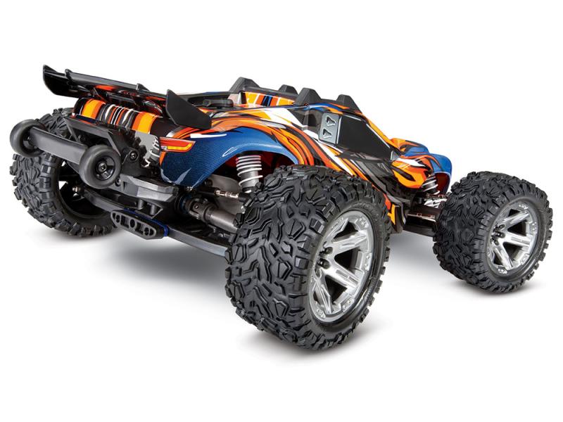 Traxxas Rustler 4x4 VXL - Orange TRX67076-4-ORNG