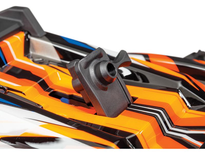 Traxxas Rustler 4x4 VXL - Orange TRX67076-4-ORNG