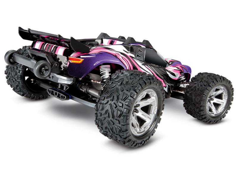 Traxxas Rustler 4x4 VXL - Pink TRX67076-4-PINK