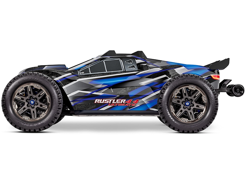 Traxxas Rustler Ultimate VXL 4x4 1:10 Brushless - Blue TRX67097-4-BLUE