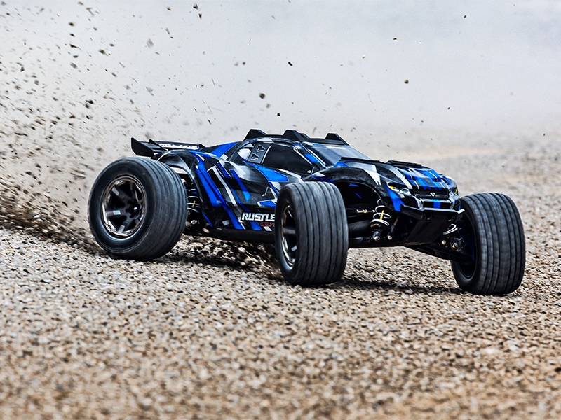 Traxxas Rustler Ultimate VXL 4x4 1:10 Brushless - Blue TRX67097-4-BLUE