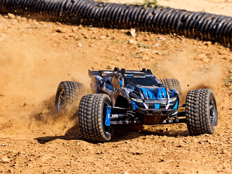 Traxxas Rustler Ultimate VXL 4x4 1:10 Brushless - Blue TRX67097-4-BLUE