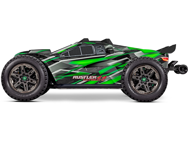 Traxxas Rustler Ultimate VXL 4x4 1:10 Brushless - Green TRX67097-4-GRN