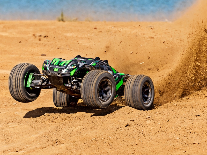 Traxxas Rustler Ultimate VXL 4x4 1:10 Brushless - Green TRX67097-4-GRN