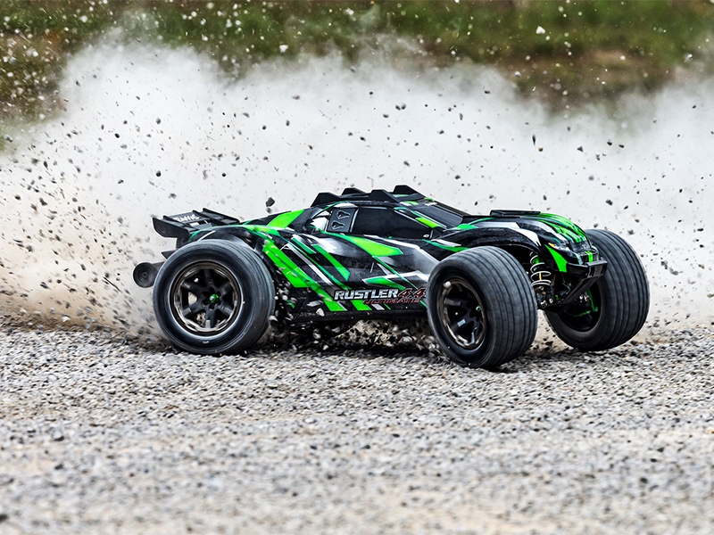 Traxxas Rustler Ultimate VXL 4x4 1:10 Brushless - Green TRX67097-4-GRN