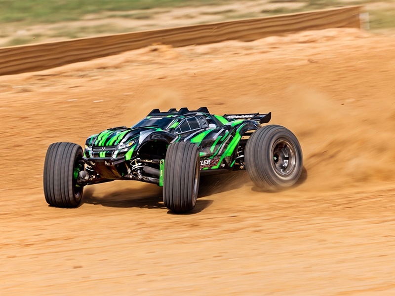 Traxxas Rustler Ultimate VXL 4x4 1:10 Brushless - Green TRX67097-4-GRN