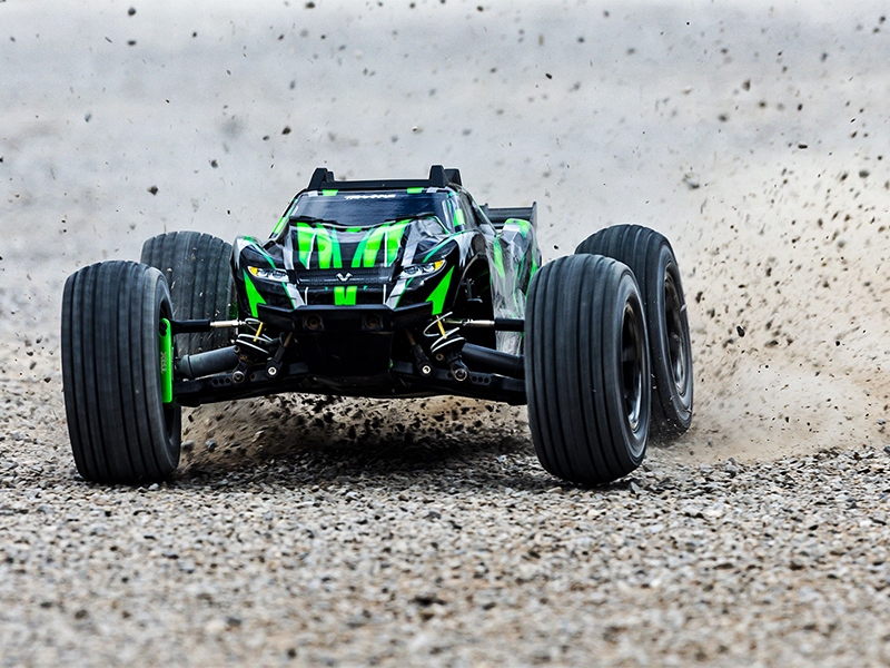 Traxxas Rustler Ultimate VXL 4x4 1:10 Brushless - Green TRX67097-4-GRN