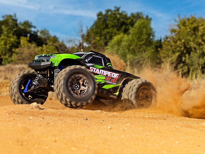 Traxxas Stampede 4X4 Brushless BL-2S RTR - Green TRX67154-4-GRN