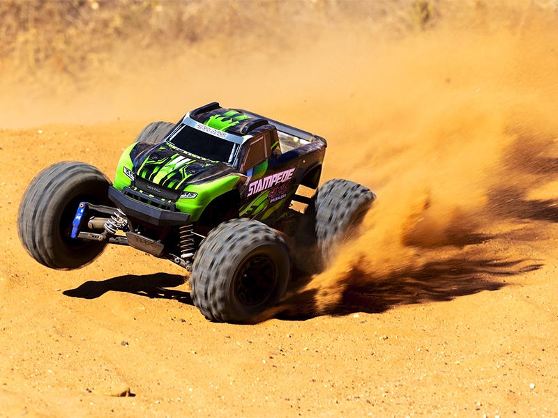 Traxxas Stampede 4X4 Brushless BL-2S RTR - Green TRX67154-4-GRN