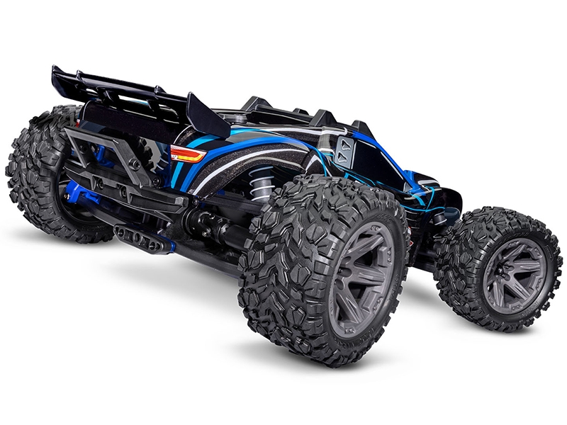 Traxxas Rustler 4x4 BL-2S 1:10 4WD RTR Brushless Stadium Truck - Blue TRX67164-4-BLUE