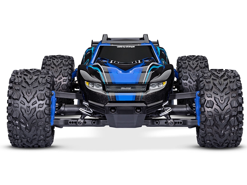 Traxxas Rustler 4x4 BL-2S 1:10 4WD RTR Brushless Stadium Truck - Blue TRX67164-4-BLUE