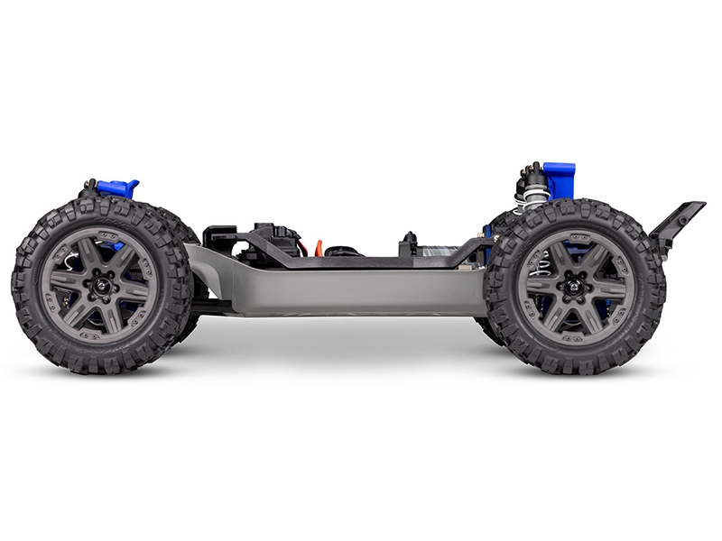 Traxxas Rustler 4x4 BL-2S 1:10 4WD RTR Brushless Stadium Truck - Blue TRX67164-4-BLUE