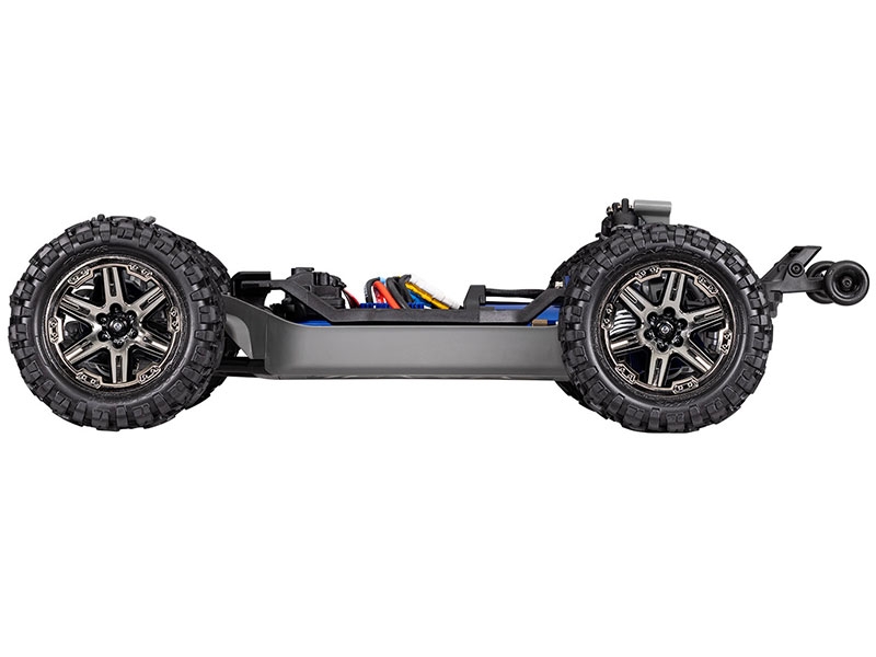 Traxxas Rustler 4X4 HD VXL 1:10 4WD RTR Brushless Electric Short Course Truck - Blue TRX67376-4-BLUE