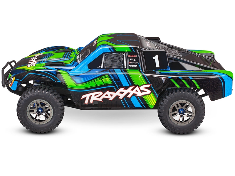 Traxxas Slash Ultimate 4x4 VXL 1:10 4WD Brushless Short Course Truck - Green TRX68277-4-GRN