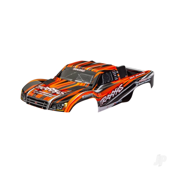 Traxxas slash orange body top