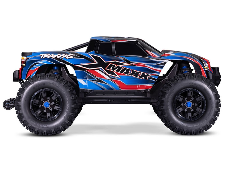 Traxxas X-Maxx Belted 4WD Brushless RTR 8S Monster Truck - Blue TRX77096-4-BLUE