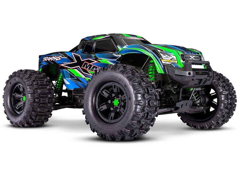 Traxxas X-Maxx Belted 4WD Brushless RTR 8S Monster Truck - Green TRX77096-4-GRN