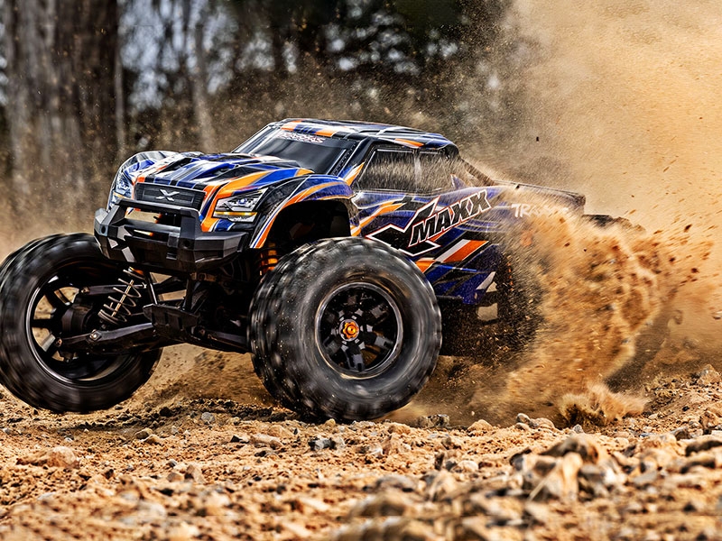 Traxxas X-Maxx Belted 4WD Brushless RTR 8S Monster Truck - Orange TRX77096-4-ORNG