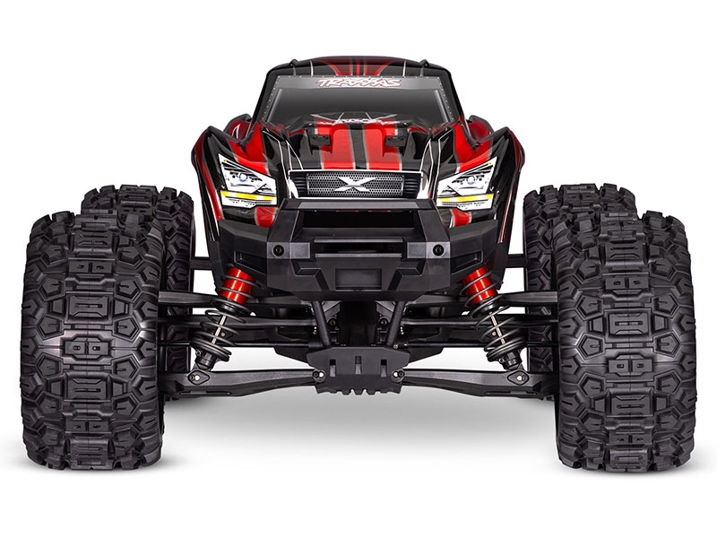 Traxxas X-Maxx Belted 4WD Brushless RTR 8S Monster Truck - Red TRX77096-4-RED