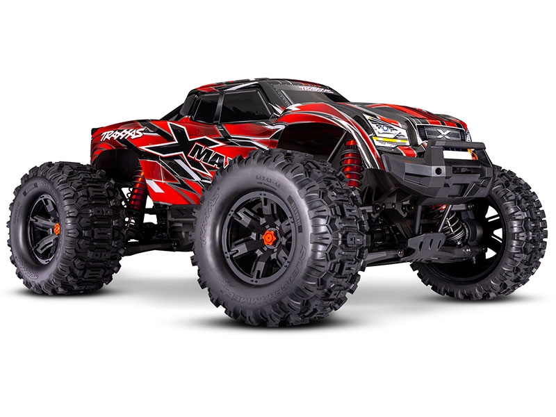 Traxxas X-Maxx Belted 4WD Brushless RTR 8S Monster Truck - Red TRX77096-4-RED