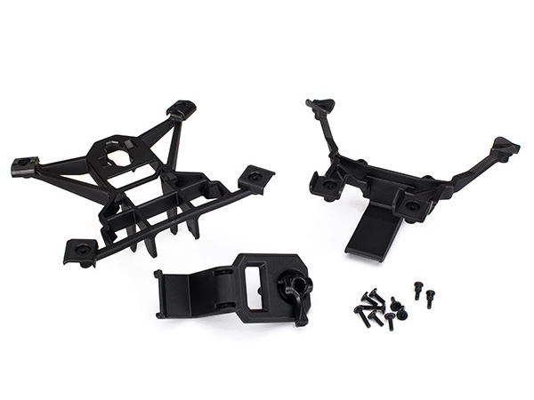 Traxxas X-MAXX Front and Rear Body Mounts with Screws TRX7715