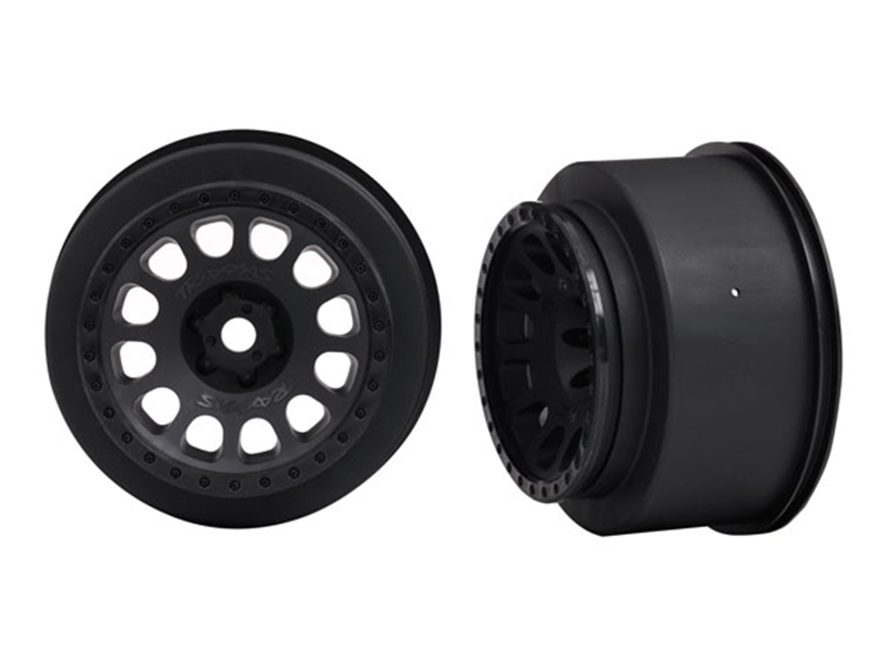 Traxxas XRT Race Wheels (Black) (2) TRX7874