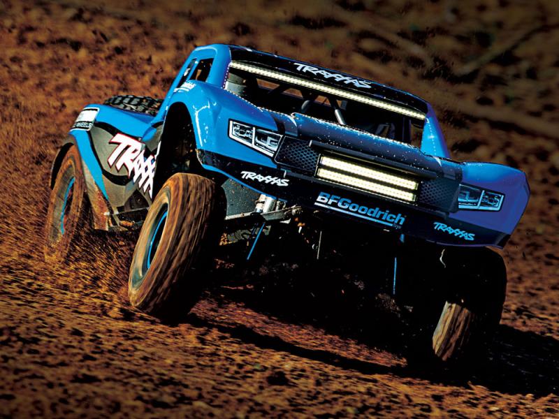 Traxxas UDR Unlimited Desert Racer 4WD with Light Kit Fitted - Blue TRX85086-4-TRX