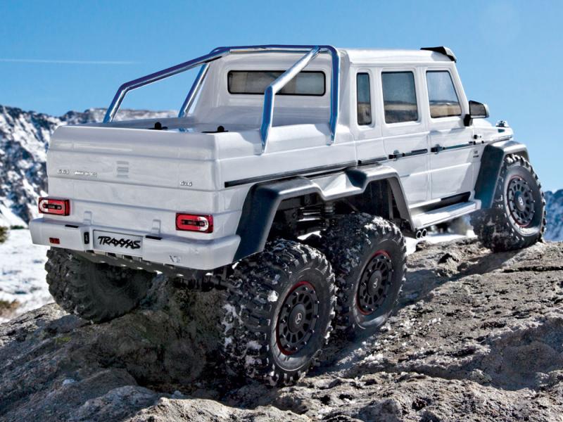 Traxxas Mercedes-Benz G 63 AMG TRX-6 6x6 1/10 Crawler - White TRX88096-4-WHT