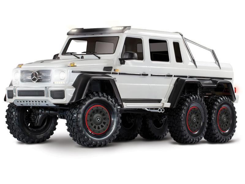 Traxxas Mercedes-Benz G 63 AMG TRX-6 6x6 1/10 Crawler - White TRX88096-4-WHT