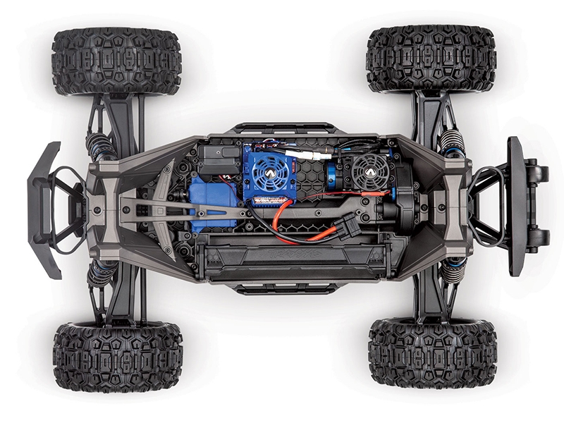 Traxxas WideMaxx Monster Truck - Blue TRX89086-4-BLUE