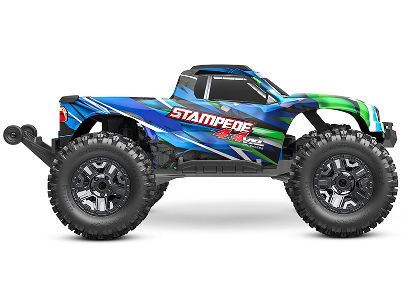 Traxxas Stampede 4X4 HD VXL 1:10 4WD RTR Brushless Electric Monster Truck - Green TRX90376-4-GRN