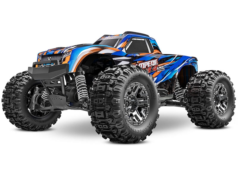 Traxxas Stampede 4X4 HD VXL 1:10 4WD RTR Brushless Electric Monster Truck - Orange TRX90376-4-ORNG