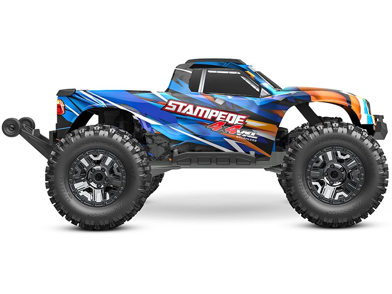 Traxxas Stampede 4X4 HD VXL 1:10 4WD RTR Brushless Electric Monster Truck - Orange TRX90376-4-ORNG