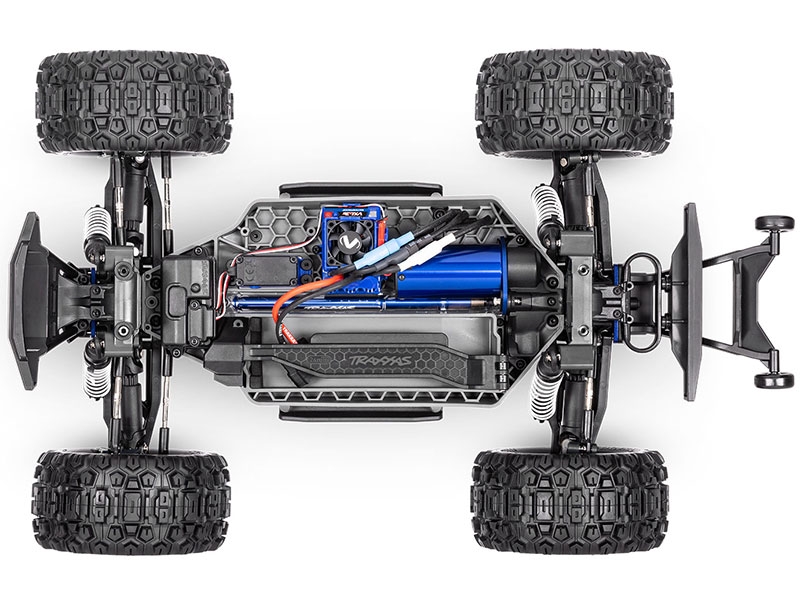 Traxxas Stampede 4X4 HD VXL 1:10 4WD RTR Brushless Electric Monster Truck - Blue TRX90376-4-BLUE