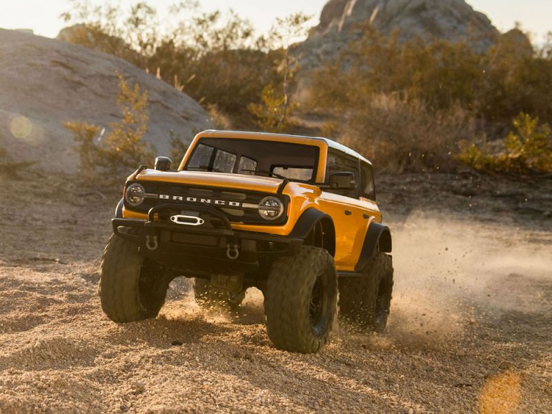 Traxxas TRX-4 2021 Ford Bronco 1/10 Crawler - Orange TRX92076-4-ORNG