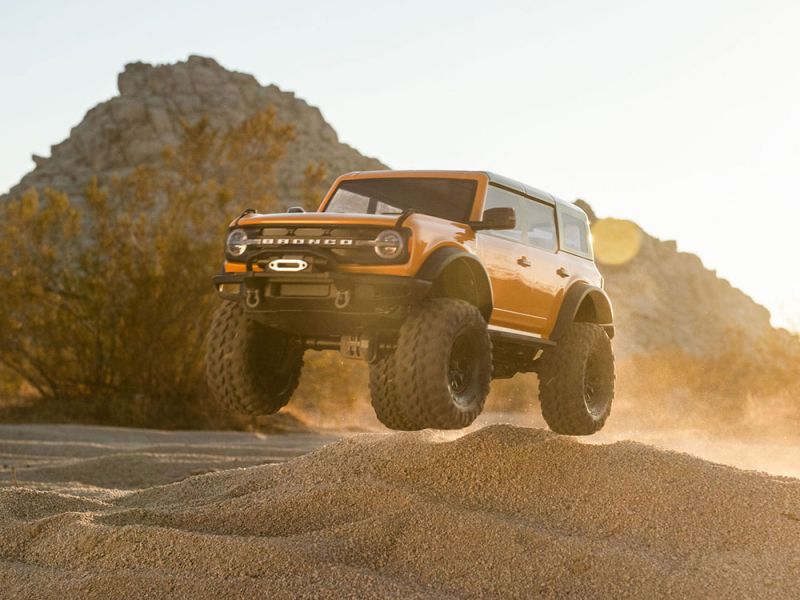 Traxxas TRX-4 2021 Ford Bronco 1/10 Crawler - Orange TRX92076-4-ORNG