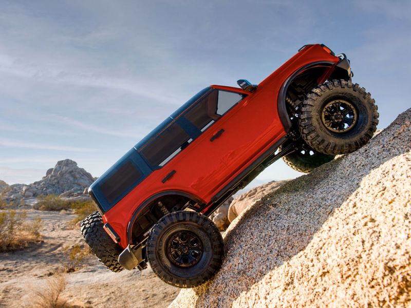 Traxxas TRX-4 2021 Ford Bronco 1/10 Crawler - Red TRX92076-4-RED