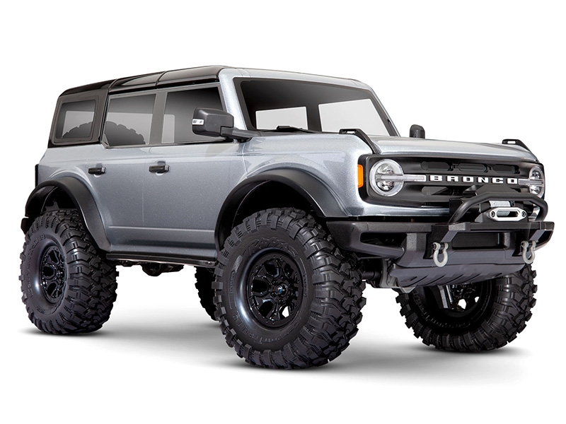 Traxxas TRX-4 2021 Ford Bronco 1/10 Crawler - Silver TRX92076-4-SLVR