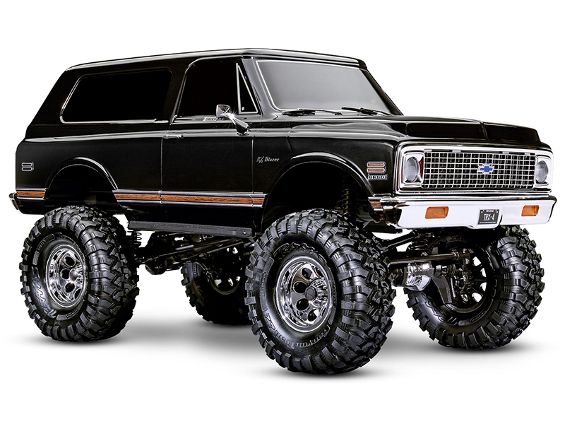 Traxxas TRX-4 1972 Chevrolet K5 Blazer High Trail Edition 1:10 4WD RTR - Black TRX92086-4-BLK