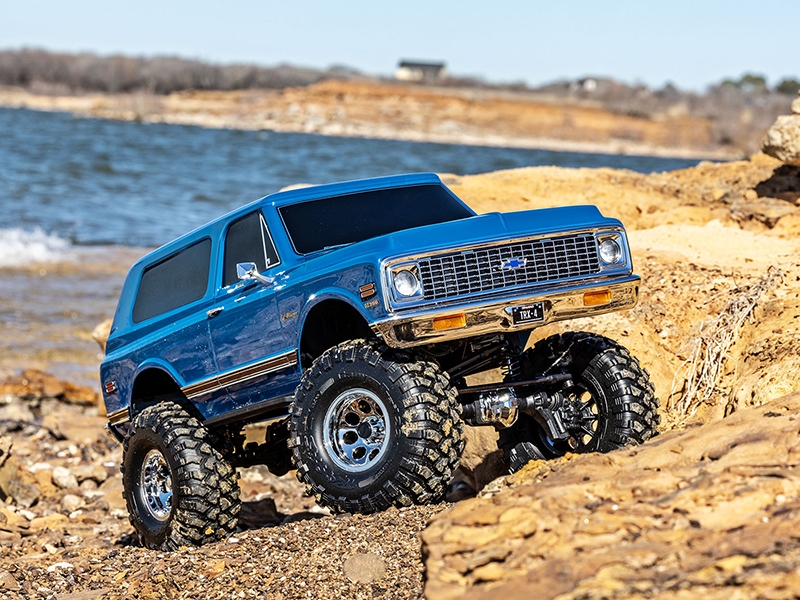 Traxxas TRX-4 1972 Chevrolet K5 Blazer High Trail Edition 1:10 4WD RTR - Blue TRX92086-4-BLUE