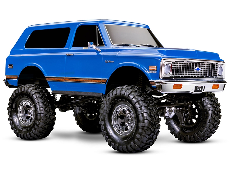 Traxxas TRX-4 1972 Chevrolet K5 Blazer High Trail Edition 1:10 4WD RTR - Blue TRX92086-4-BLUE