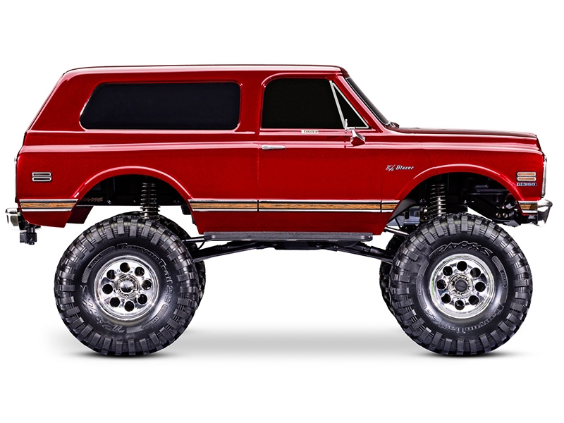 Traxxas TRX-4 1972 Chevrolet K5 Blazer High Trail Edition 1:10 4WD RTR - Red TRX92086-4-RED