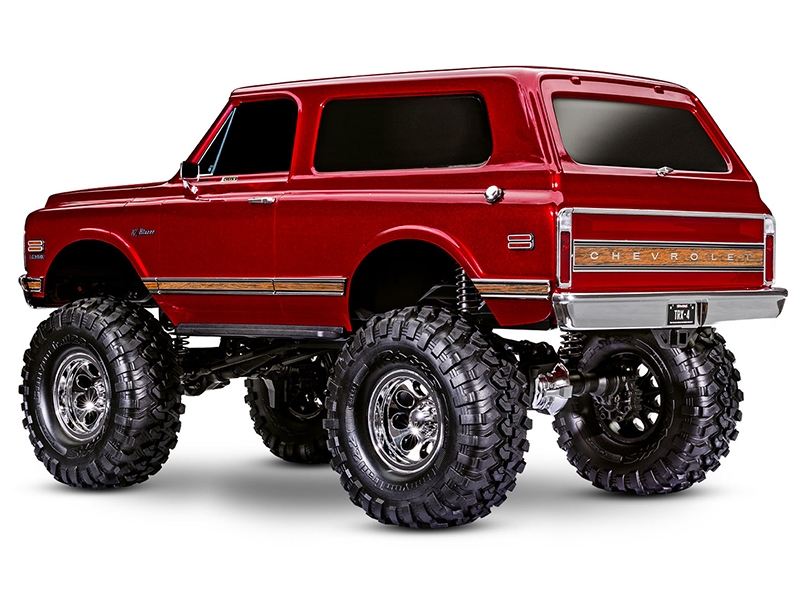 Traxxas TRX-4 1972 Chevrolet K5 Blazer High Trail Edition 1:10 4WD RTR - Red TRX92086-4-RED