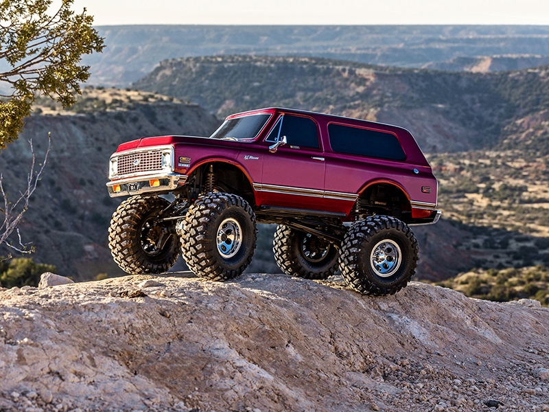 Traxxas TRX-4 1972 Chevrolet K5 Blazer High Trail Edition 1:10 4WD RTR - Red TRX92086-4-RED