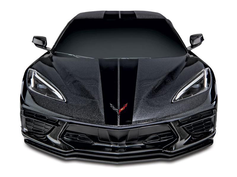 Traxxas 4TEC 3.0 Chevrolet Corvette Stingray: 1/10 AWD Supercar - Black TRX93054-4-BLK