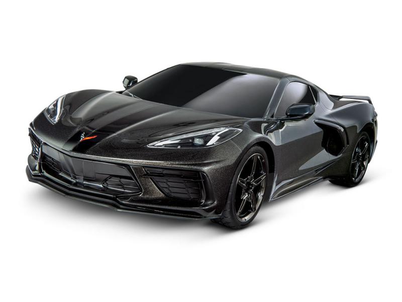 Traxxas 4TEC 3.0 Chevrolet Corvette Stingray: 1/10 AWD Supercar - Black TRX93054-4-BLK