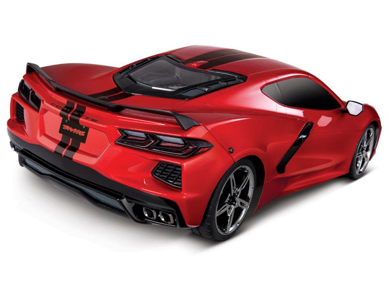 Traxxas 4TEC 3.0 Chevrolet Corvette Stingray: 1/10 AWD Supercar - Red TRX93054-4-RED