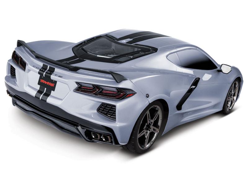 Traxxas 4TEC 3.0 Chevrolet Corvette Stingray: 1/10 AWD Supercar - Silver TRX93054-4-SLVR